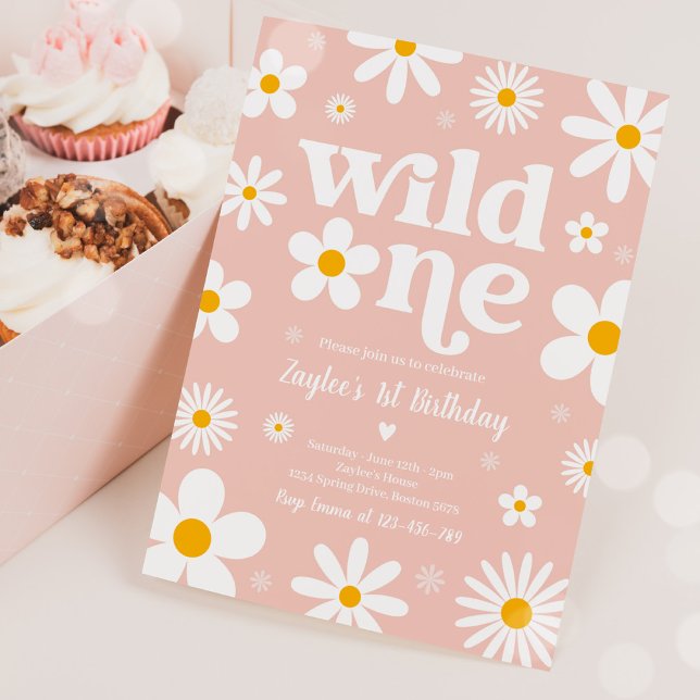 Invitación Boho Wild de la fiesta de cumpleaños de Daisy (Subido por el creador)