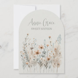 Invitación Boho Wildflower