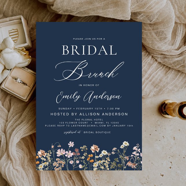 Invitación Boho Wildflower Bridal Brunch Bridal Bridal Shower (Subido por el creador)