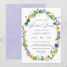 Boho Wildflower Bridal Shower