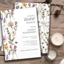 Boho Wildflower Bridal Shower