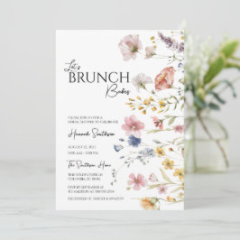 Invitación Boho Wildflower Bridal Shower Brunch