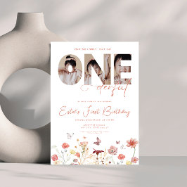 Invitación Boho Wildflowers no es ella una maravillosa primer