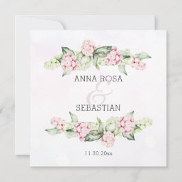 Invitación *~* Boho Winter Berry AR12 QR Boda RSVP