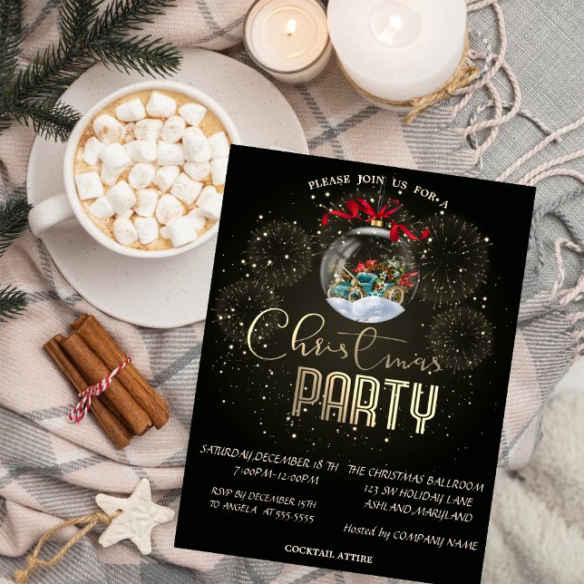 Invitación Bola de Navidad, Compañía de Fuegos Artificiales d (Subido por el creador)