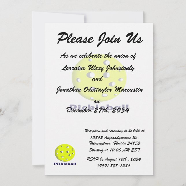 Invitación bola n text.png del pickleball apenas (Anverso)