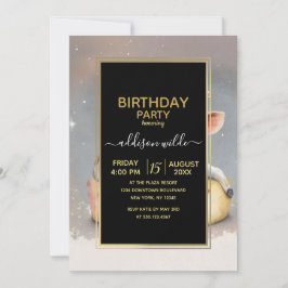 Invitación Bola Real soñando con el Trono de Queso