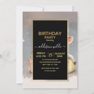 Invitación Bola Real soñando con el Trono de Queso