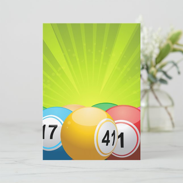 Invitación Bolas de Bingo (Subido por el creador)