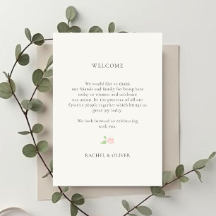 Invitación Bolsa de bienvenida para la boda   Cronología del 