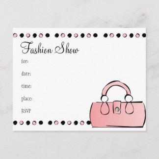 Invitación Bolsa de mano