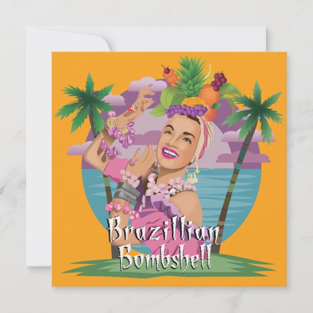 Invitación Bomba de Brasil (Anverso)