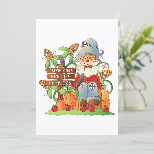 Invitación Bombas manzanas Hayrides (Subido por el creador)