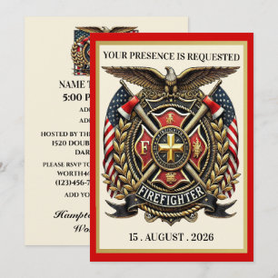 Invitación Bombero