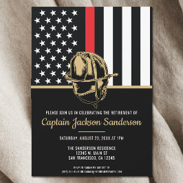 Invitación Bombero del Departamento de Bomberos de Retiro