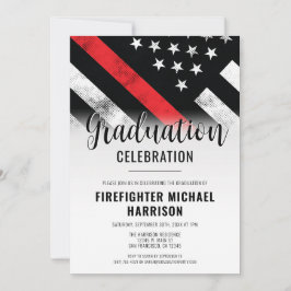 Invitación Bombero graduado de la Línea Roja