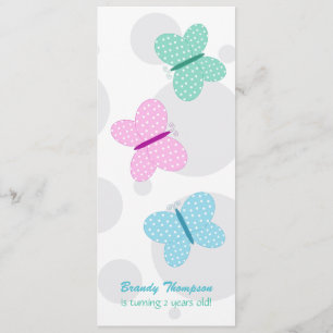 Invitación bonita de la fiesta de cumpleaños de la