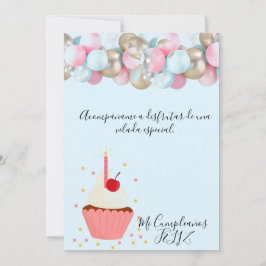 Invitación bonita Invitation de festejo