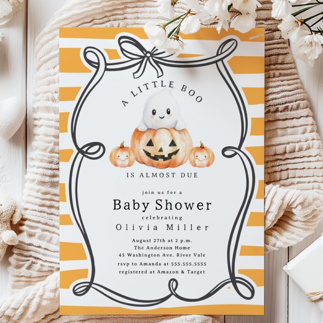 Invitación Bonito Baby Shower Beginnings (Subido por el creador)