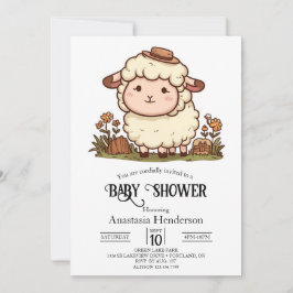 Invitación Bonito de corral Baby Shower