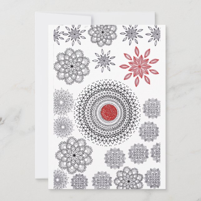 Invitación Bonito diseño (Anverso)