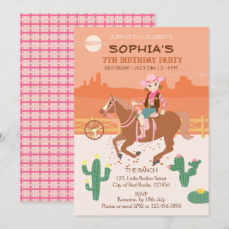 Invitación Bonito Noche y Fiesta de Cumpleaños