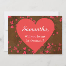 Bonitos Hearts Bridesmaid
