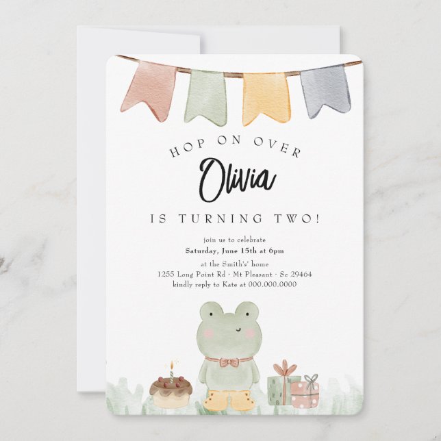 Invitación Bonjour Bebe Francés Pingüino Neutral Baby Shower (Anverso)