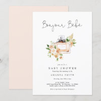 Bonjour Bebe French Perfume Floral Baby Shower