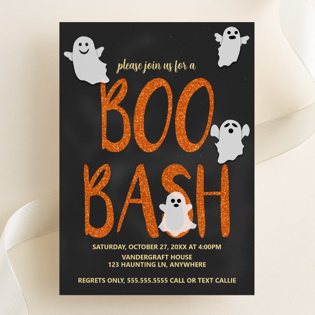 Invitación Boo Bash Halloween Party (Subido por el creador)