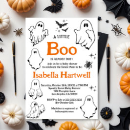 Invitación Boo-tiful Baby on the Way – Halloween Baby Shower
