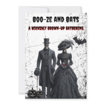 Boo-ze y Bats Gothic Adult Halloween Party