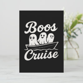 Invitación Boos cruise 