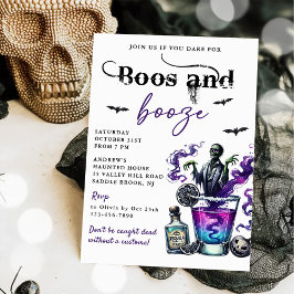 Invitación Boos Y Booze