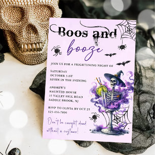 Invitación Boos Y Booze