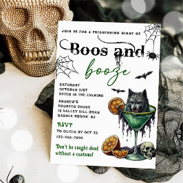 Invitación Boos Y Booze