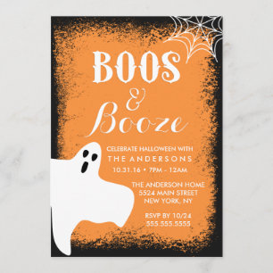 Invitación Boos y Booze
