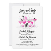 Boos Y Booze Antes De Halloween Bridal Shower