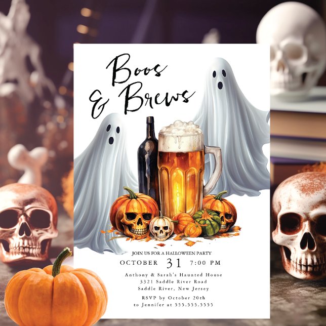 Invitación Boos y la fiesta de Halloween (Subido por el creador)