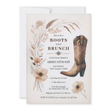 Boots and Brunch Bridal Shower