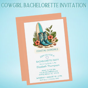 Invitación Boots Bachelorette