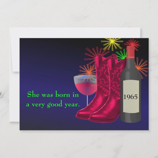 Invitación Boots De Vaquero Fiesta Occidental Y Cumpleaños De (Anverso)