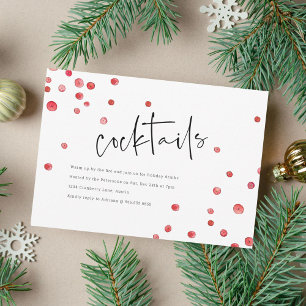 Invitación Boozy Cranberries