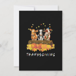 Invitación Boquilla Calabaza Granja Granja Animales Agradecim