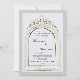 Invitación Borde bizantino