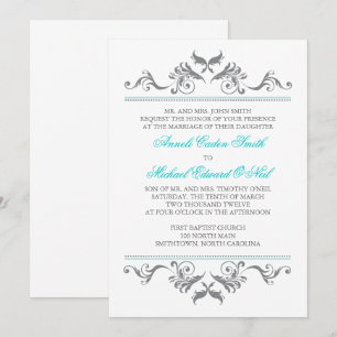 Invitación Borde de vintage