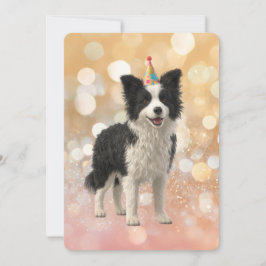 Invitación Border Collie Pastor de Ovejas