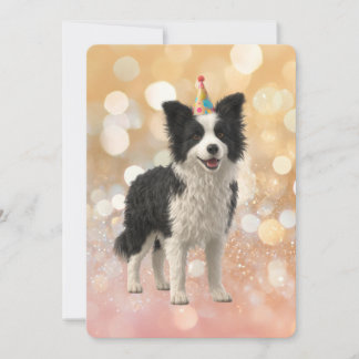 Invitación Border Collie Pastor de Ovejas