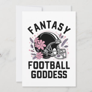 Invitación Borrador de la Liga Deportiva de Diosa Fantasía