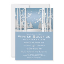 Bosque de invierno de Papercut y ardillas